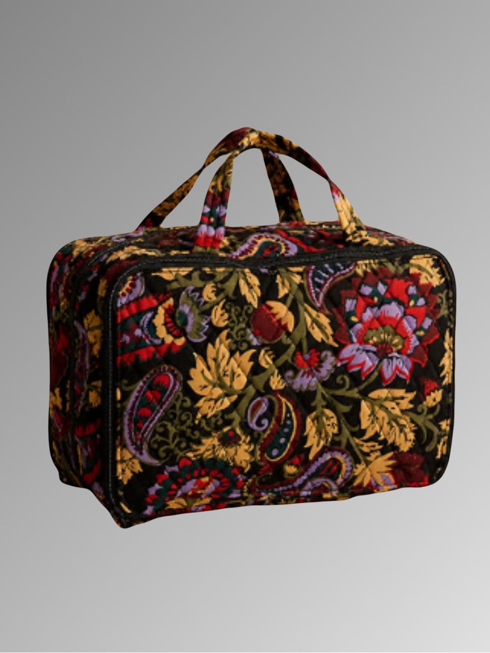 Vera Bradley Ultimate Travel Case in Midnight Garden Paisley NWT - Picture 2 of 6